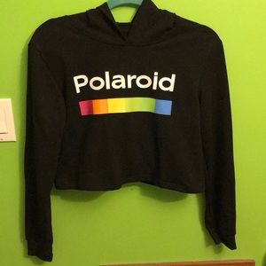 Polaroid crop top